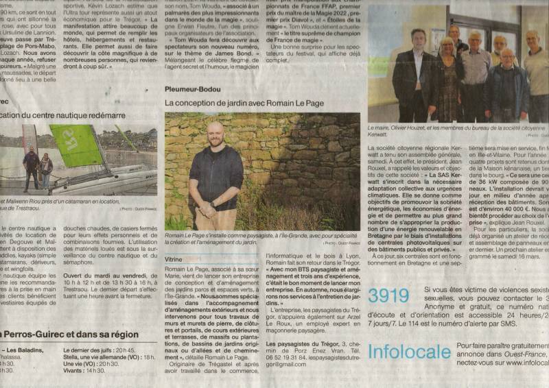 Ils parlent de nous!