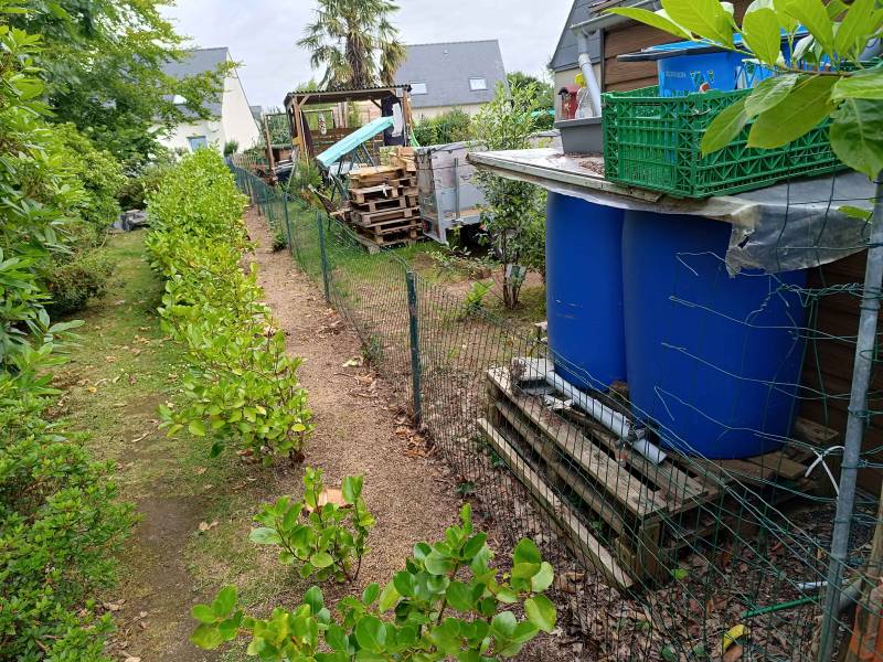 Clôture composite à Lannion