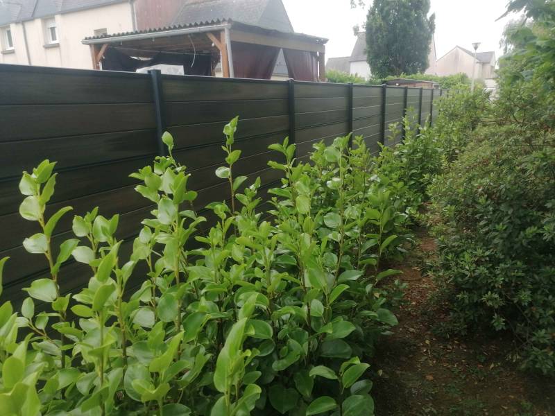 Clôture composite à Lannion