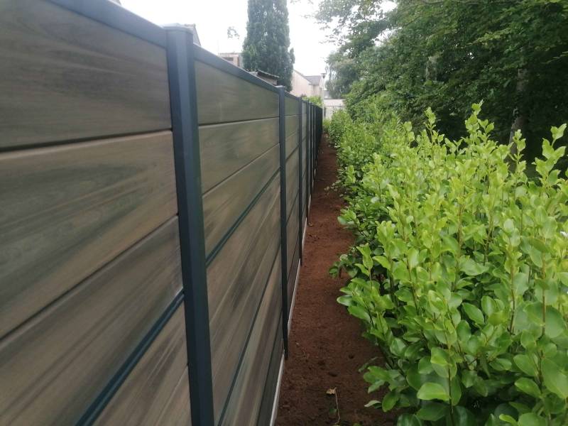 Clôture composite à Lannion